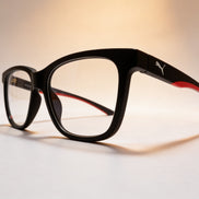 Óculos de Sol PUMA PU02080 Preto e vermelho
