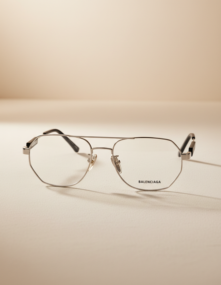 Armação de Grau BALENCIAGA BB01170 Prata