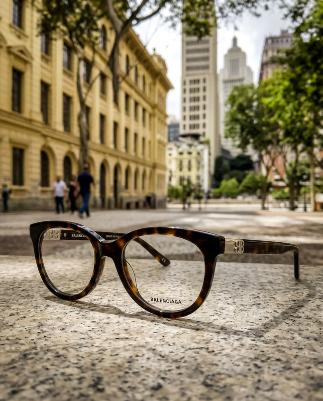 Armação de Grau BALENCIAGA BB01850 Havana