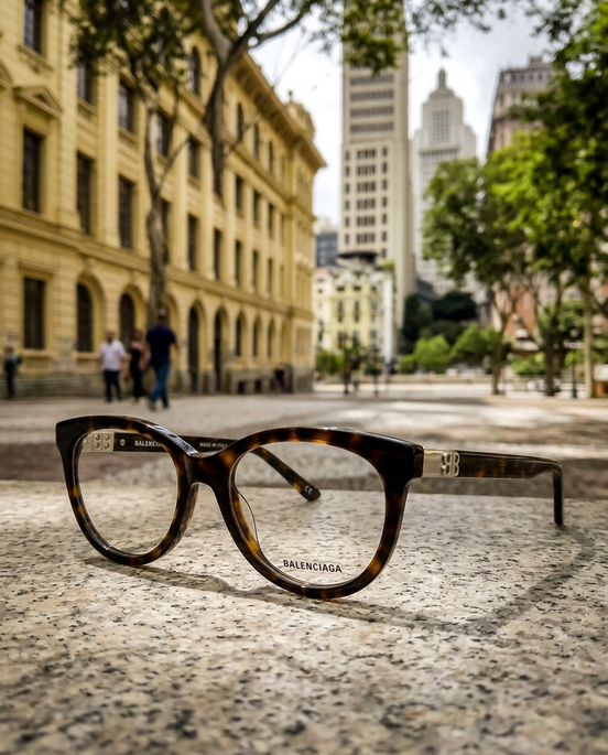 Armação de Grau BALENCIAGA BB01850 Havana