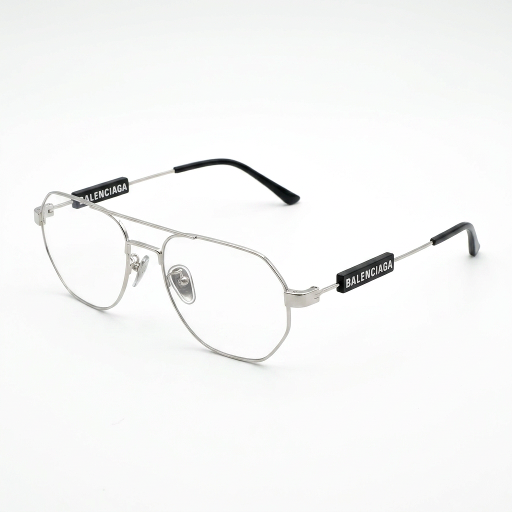 Armação de Grau BALENCIAGA BB01170 Prata