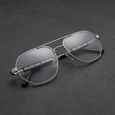 Armação de Grau BALENCIAGA BB01170 Prata