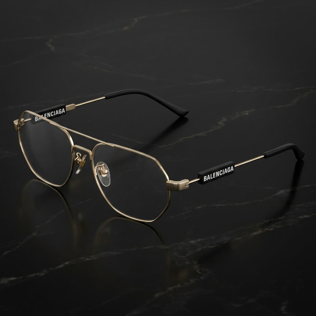 Armação de Grau BALENCIAGA BB01170 Dourado