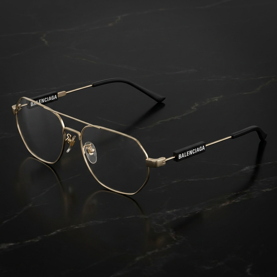 Armação de Grau BALENCIAGA BB01170 Dourado