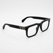 Óculos de Grau OFF-WHITE Style Black 70